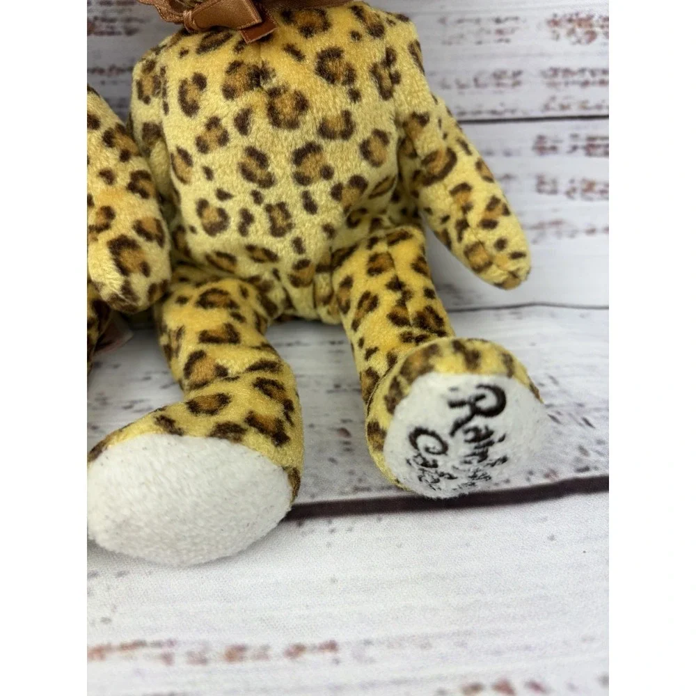 TY Beanie Baby - LEOPOLD the Bear (Rainforest Cafe Exclusive) (9 inch) Set Of 2